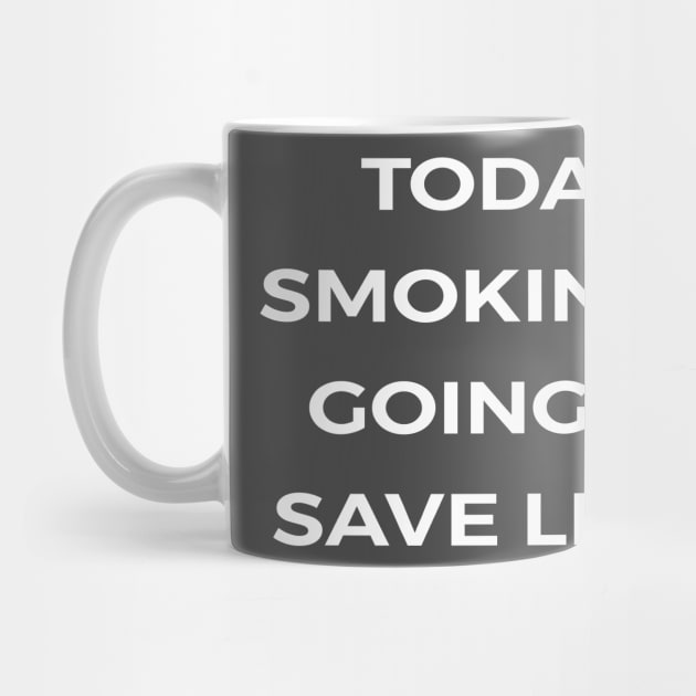 Today, smoking is going to save lives - THE OFFICE by Bear Company